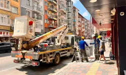 Afyon'da Korkutan Anlar! Trafo Bir Anda Alevlere Teslim Oldu