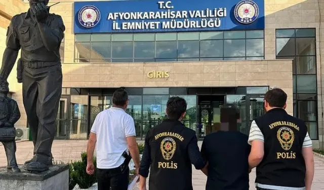 Afyon'da Cinayet Hükümlüsü Yakalandı