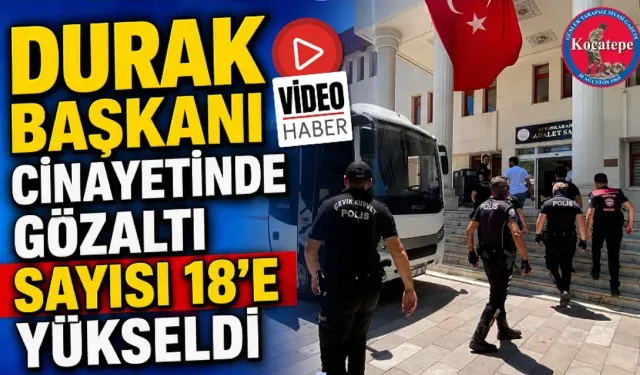 Durak Başkanı Cinayetinin Zanlıları Mahkeme Huzurunda