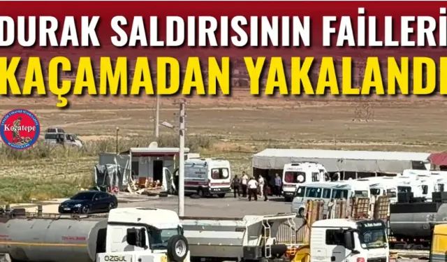 Durak Saldırısının Failleri Kaçamadan Yakalandı