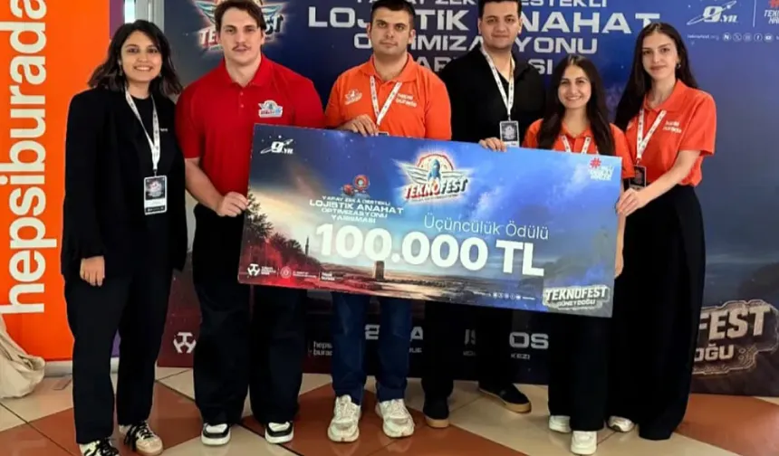 Afyonlu Öğrencinin TEKNOFEST Başarısı
