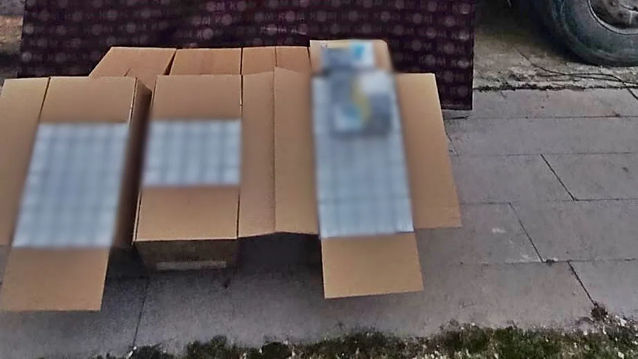 Polis Bolvadin'de 4.100.000 Adet Boş Makaron Ele Geçirdi